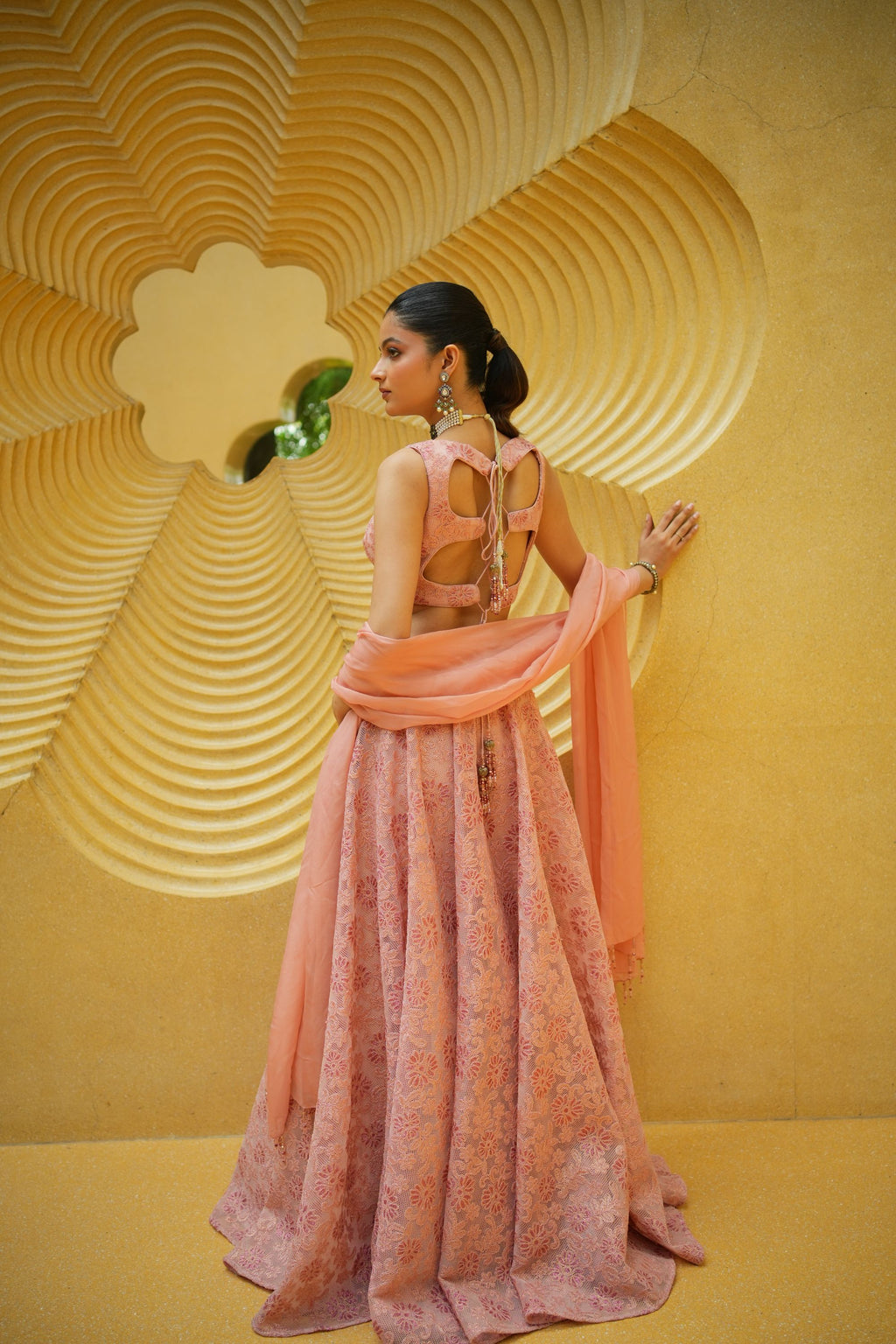 Blush Pink Lehenga Set
