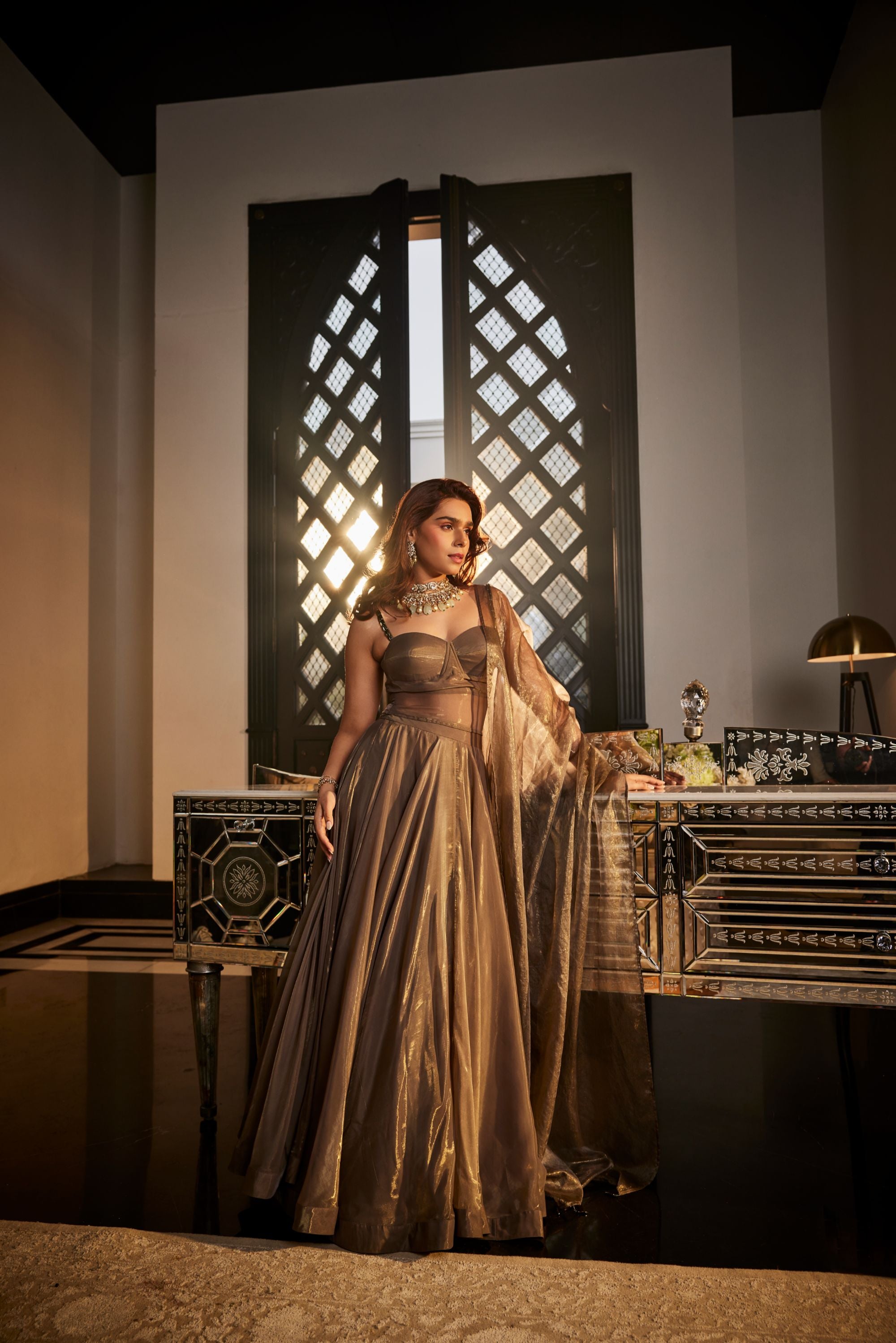 Corset Style Lehenga