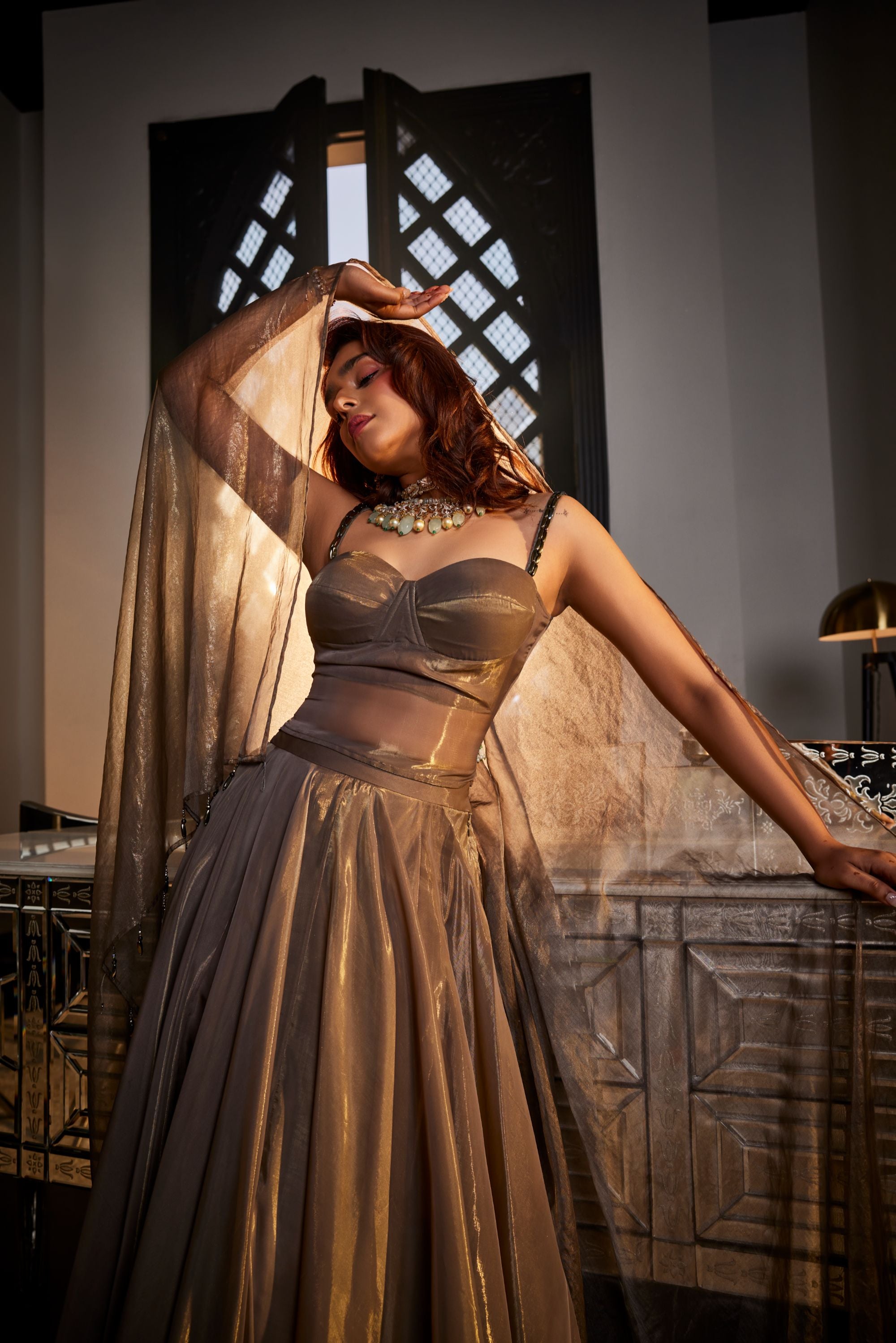 Corset Style Lehenga