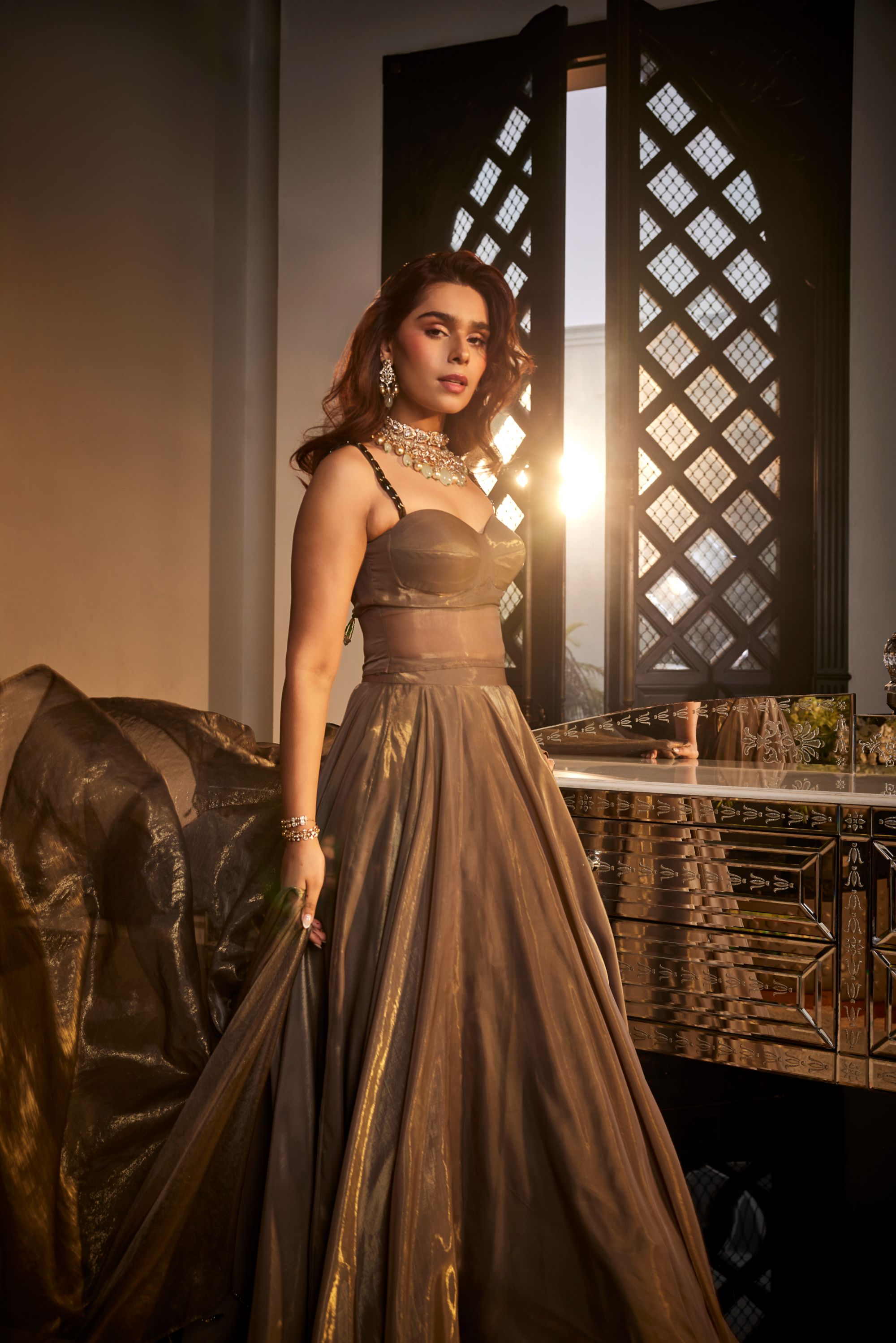 Corset Style Lehenga