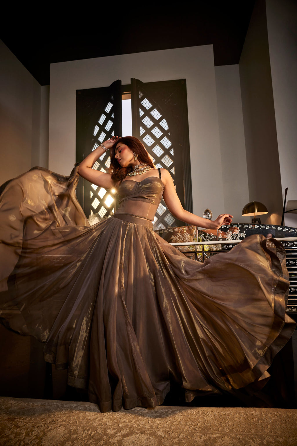 Corset Style Lehenga