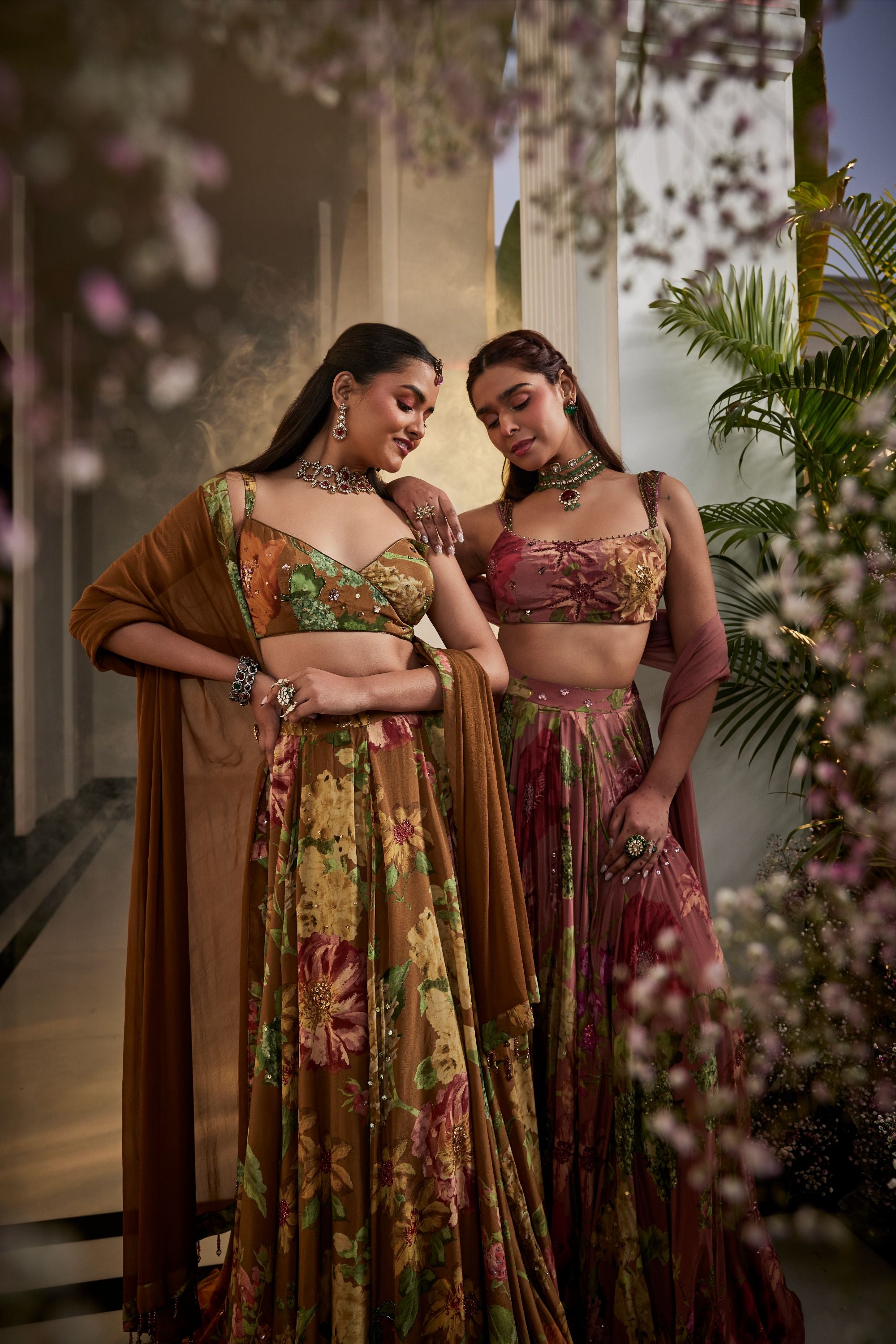 Handwork Floral Lehenga Set