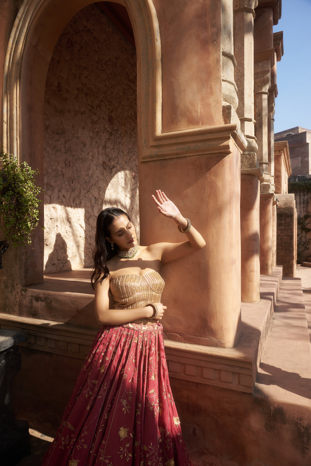 Rosé Royale Lehenga