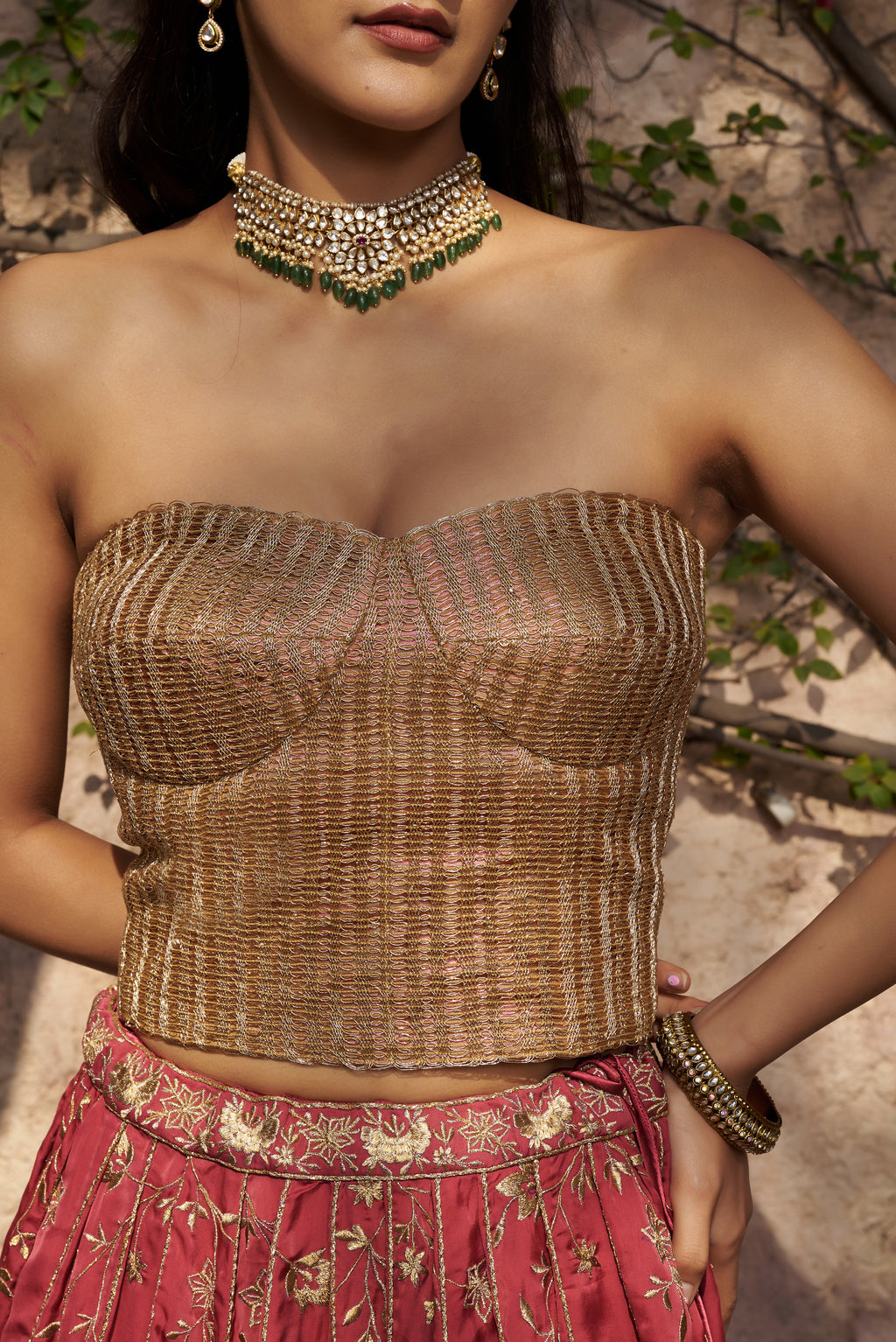 Rosé Royale Lehenga