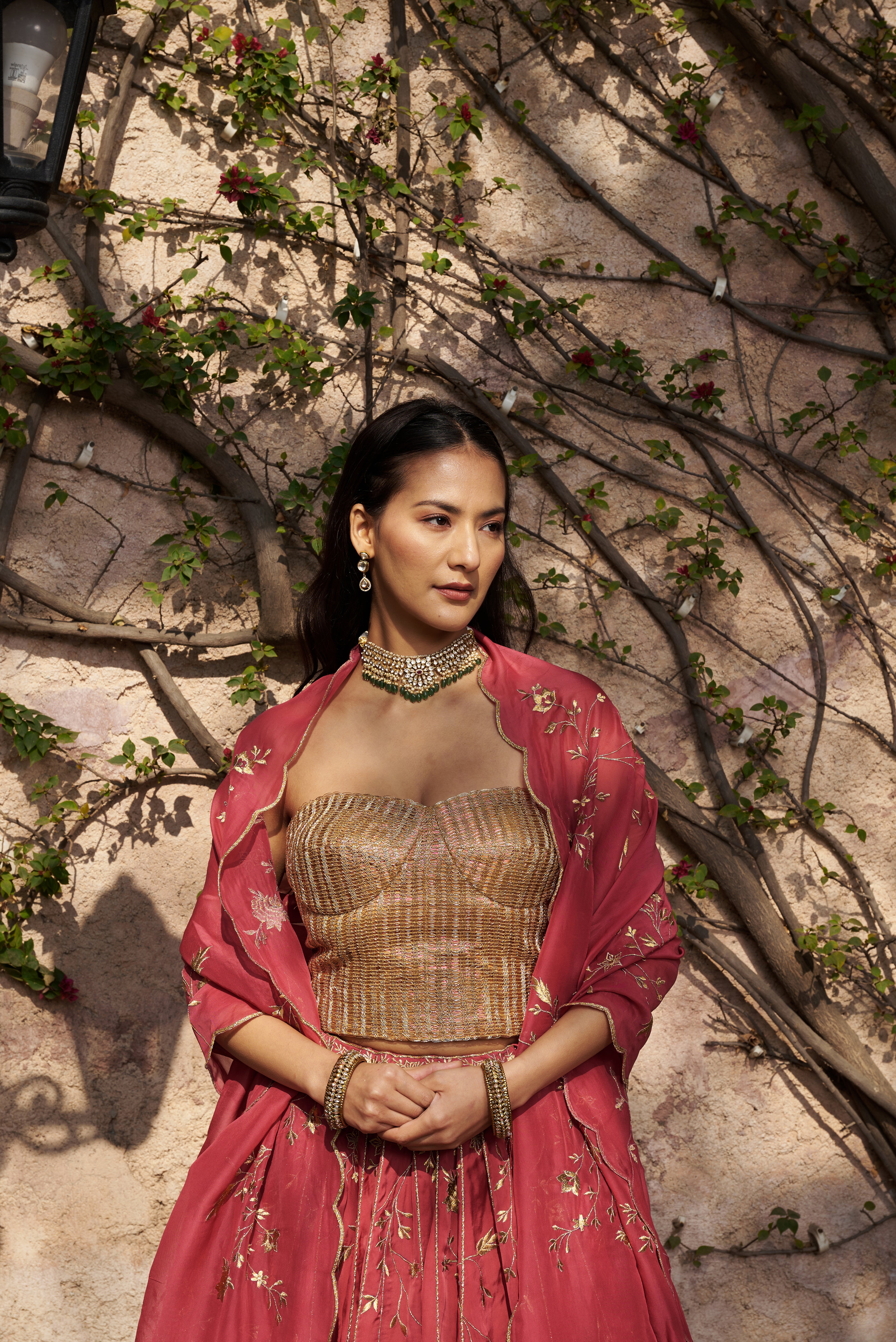 Rosé Royale Lehenga