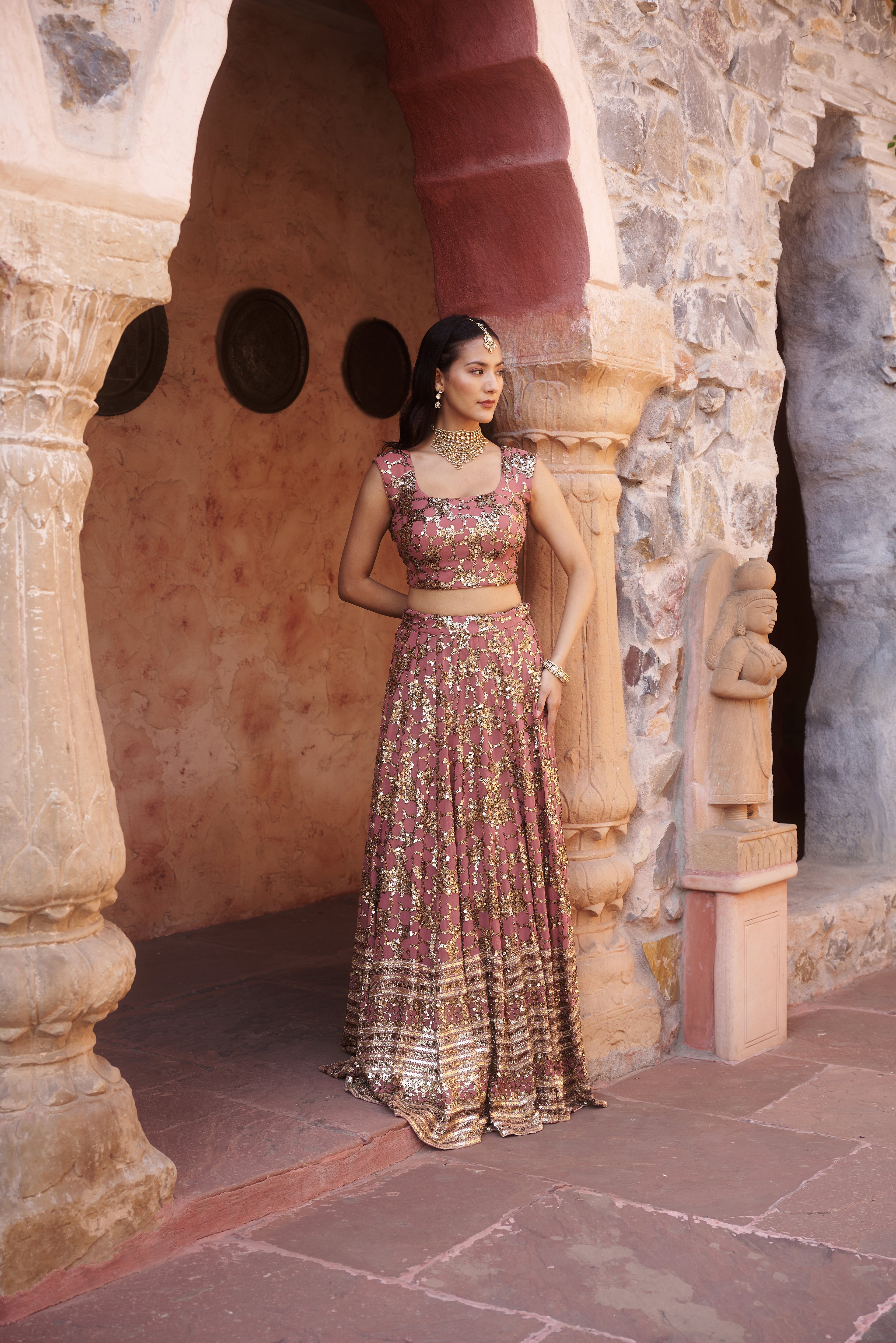 Sitara Embroidered Lehenga