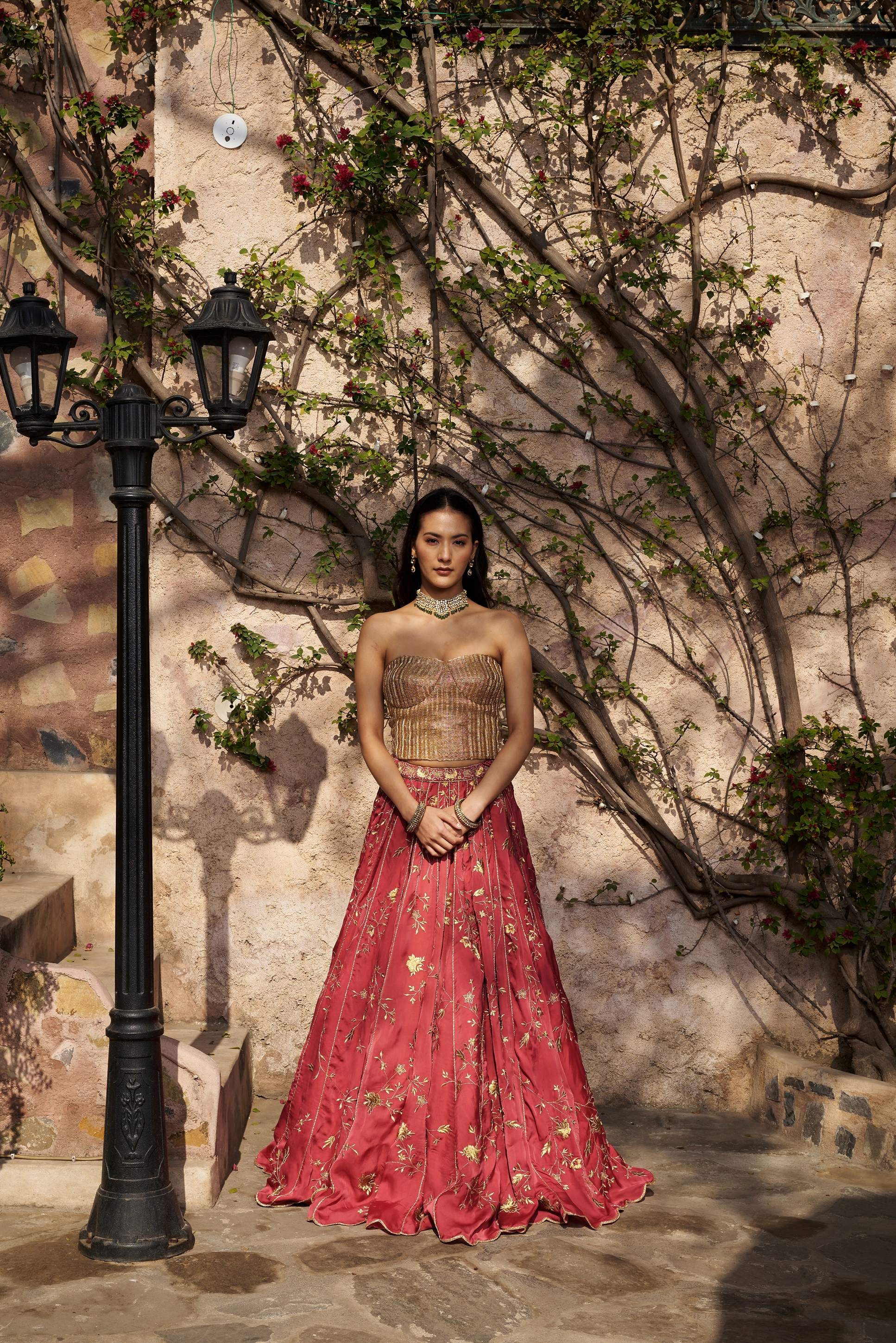 Rosé Royale Lehenga