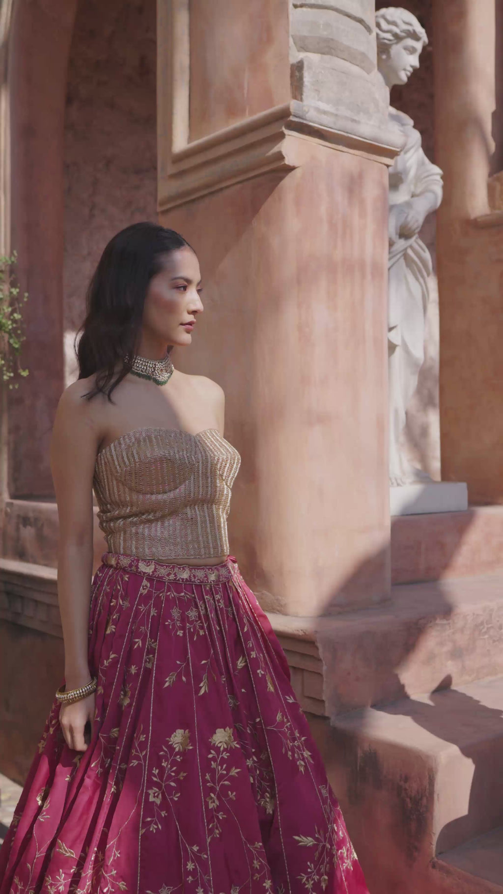Rosé Royale Lehenga